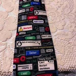 Men's Computer Tie